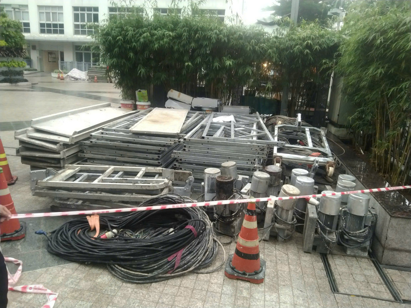 Cho thuê, lắp đặt sàn treo